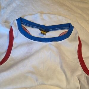 NWT Eddie Bauer Red, White, and Blue Active Tank